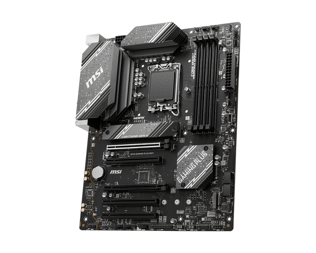 MSI B760 Gaming Plus WIFI Motherboard - Intel Socket 1700 - Core Components by msi The Chelsea Gamer