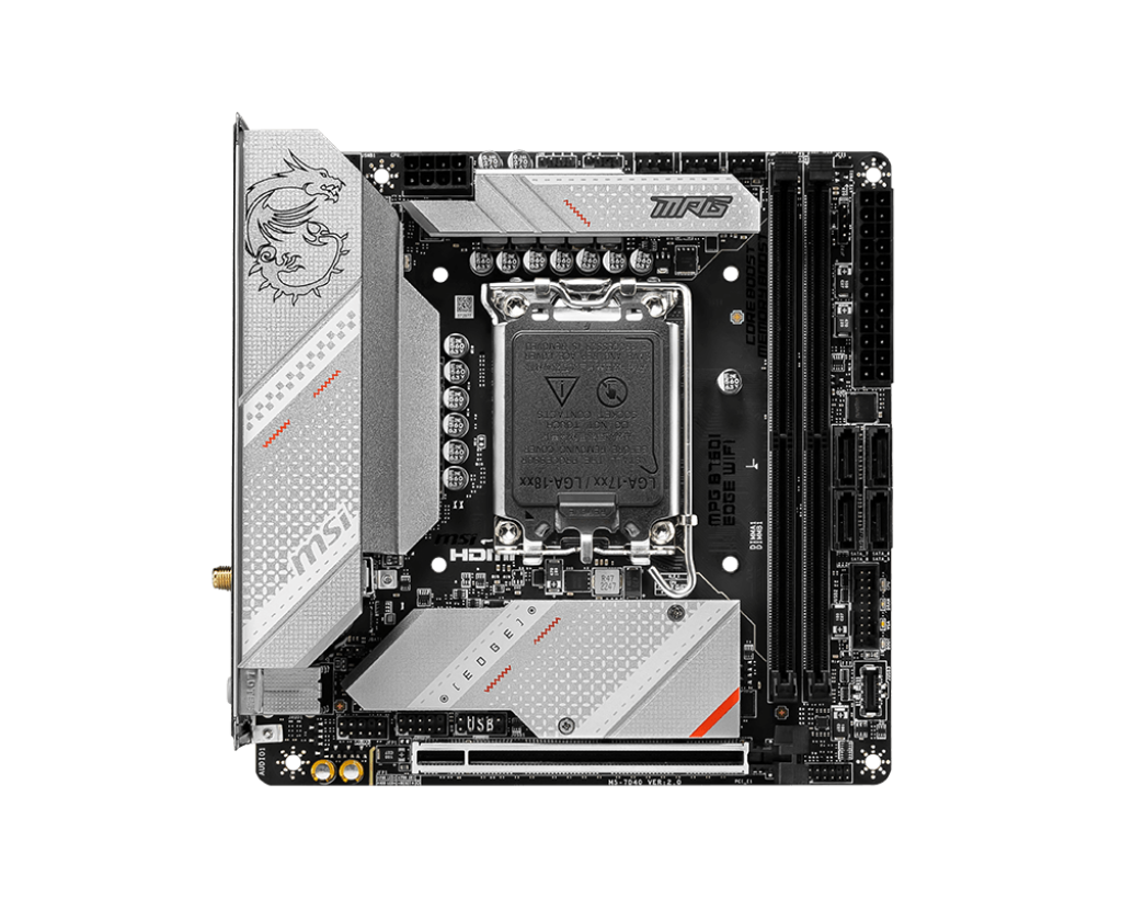 MSI MPG B760I Edge WIFI Motherboard - Intel Socket 1700 - Core Components by MSI The Chelsea Gamer