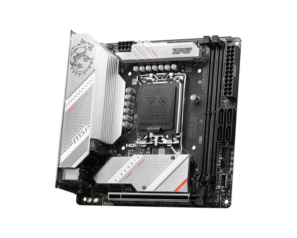 MSI MPG B760I Edge WIFI Motherboard - Intel Socket 1700 - Core Components by MSI The Chelsea Gamer