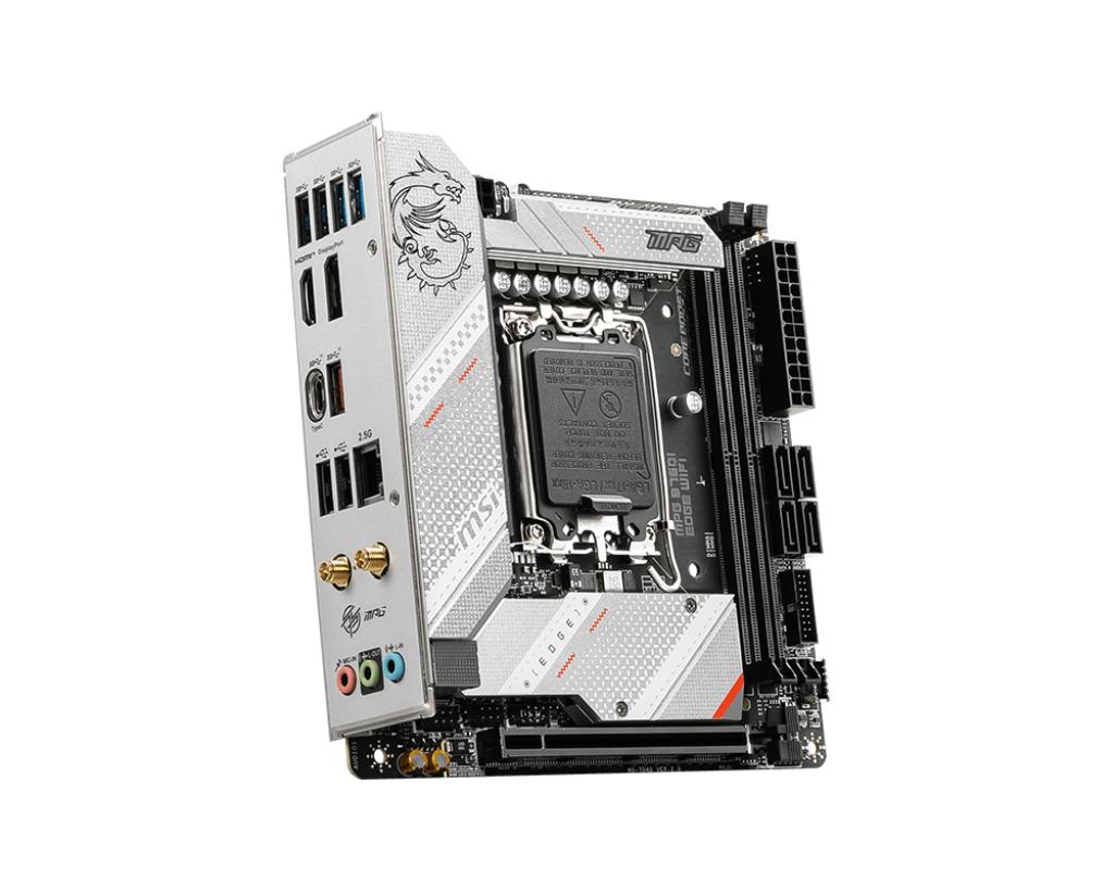MSI MPG B760I Edge WIFI Motherboard - Intel Socket 1700 - Core Components by MSI The Chelsea Gamer