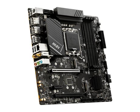 MSI PRO B7660M-A WIFI Motherboard - Intel Socket 1700 - Core Components by MSI The Chelsea Gamer