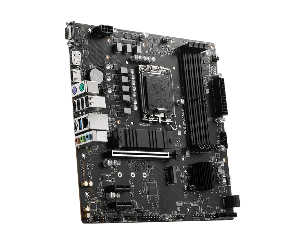 MSI PRO B760M-P Motherboard - Intel Socket 1700 - Core Components by MSI The Chelsea Gamer