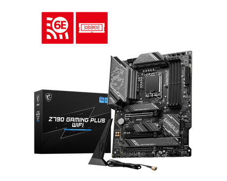MSI Z790 Gaming Plus Wifi Motherboard - Intel Socket 1700 - Core Components by MSI The Chelsea Gamer