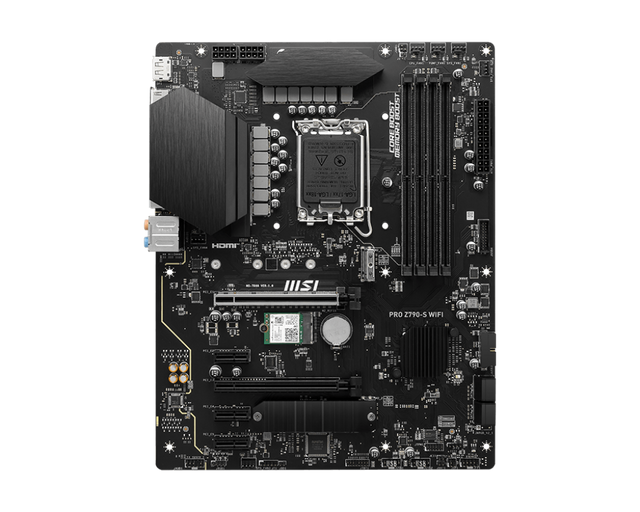 MSI PRO Z790-S WIFI Motherboard - Intel Socket 1700 - Core Components by MSI The Chelsea Gamer
