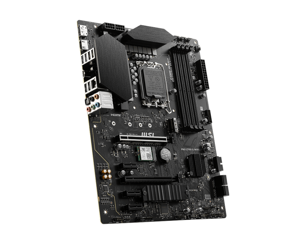 MSI PRO Z790-S WIFI Motherboard - Intel Socket 1700 - Core Components by MSI The Chelsea Gamer
