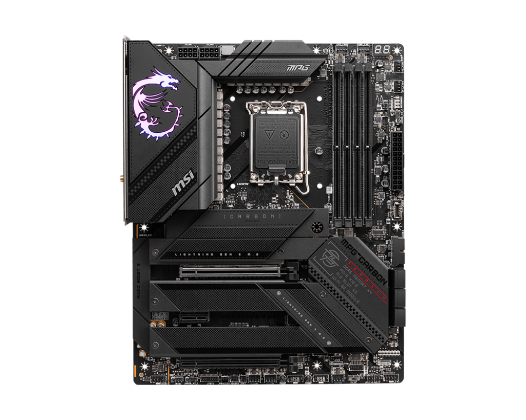 MSI MPG Z790 Carbon WIFI Motherboard - Intel Socket 1700 - Core Components by MSI The Chelsea Gamer