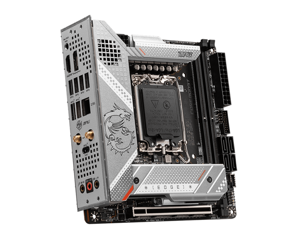 MSI MPG Z790I Edge WIFI Motherboard - Intel Socket 1700 - Core Components by MSI The Chelsea Gamer