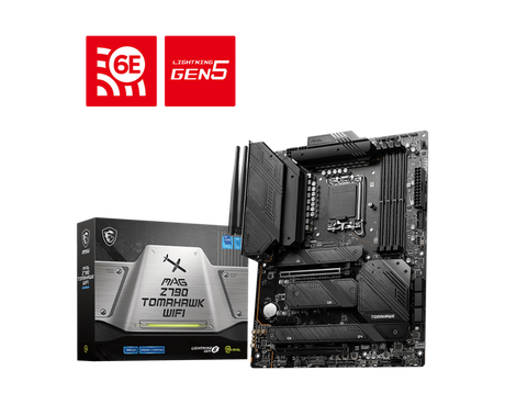MSI MAG Z790 Tomahawk WIFI Motherboard - Intel Socket 1700 - Core Components by MSI The Chelsea Gamer
