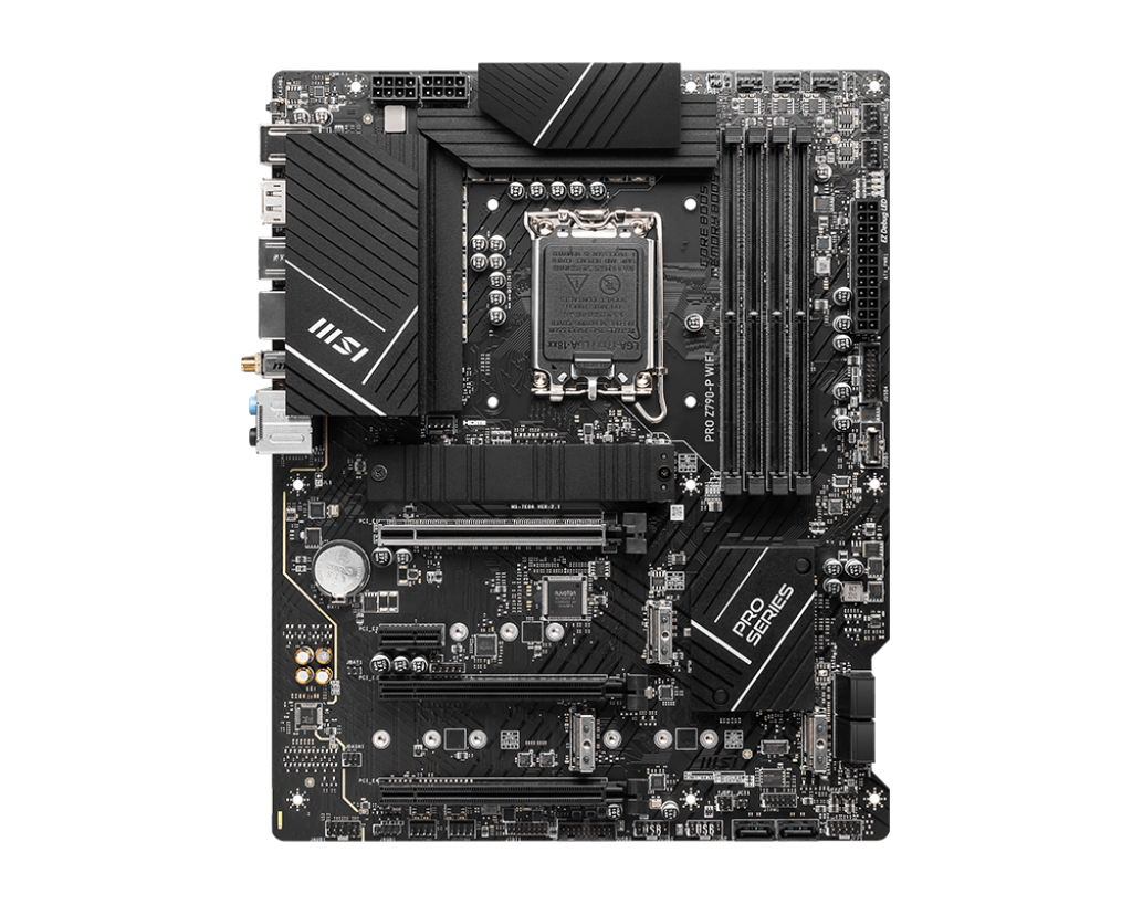 MSI PRO Z790-P WIFI Motherboard - Intel Socket 1700 - Core Components by MSI The Chelsea Gamer