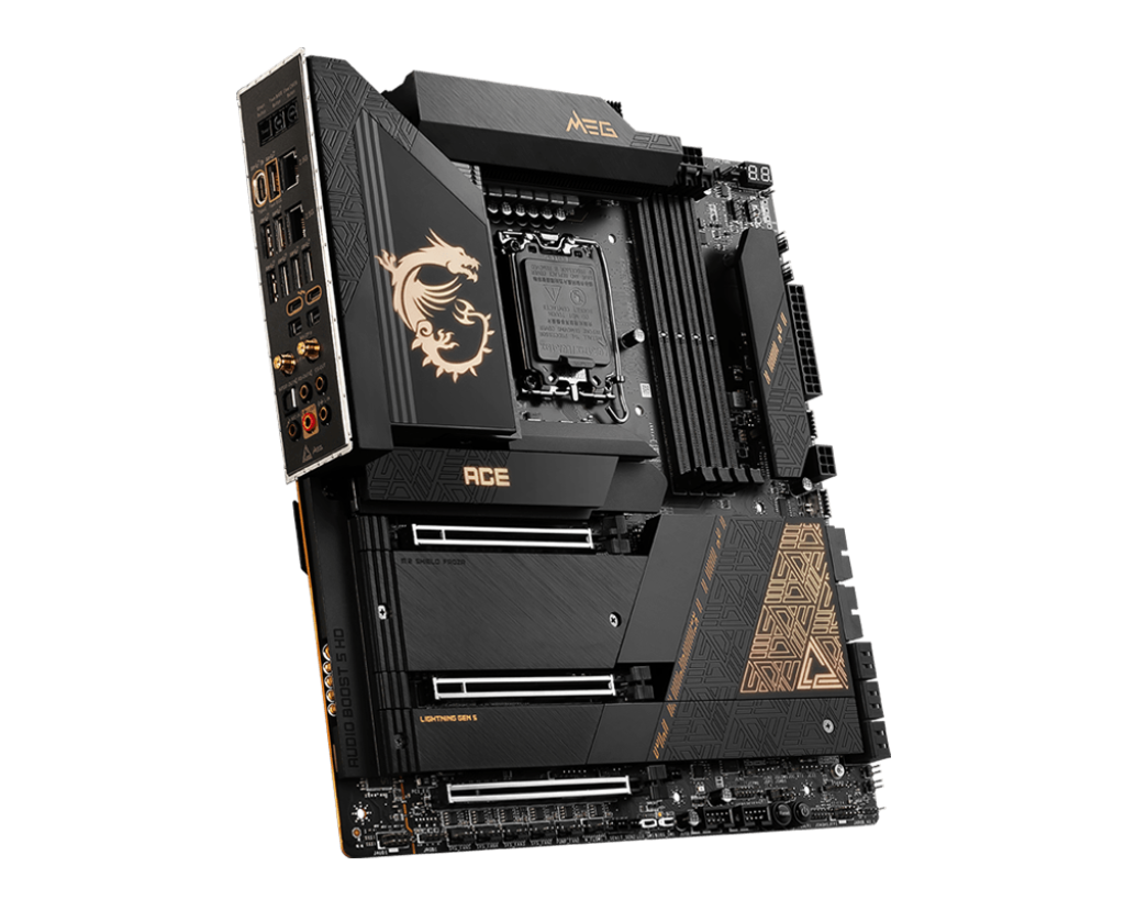 MSI MEG Z790 ACE Motherboard - Intel Socket 1700 - Core Components by MSI The Chelsea Gamer