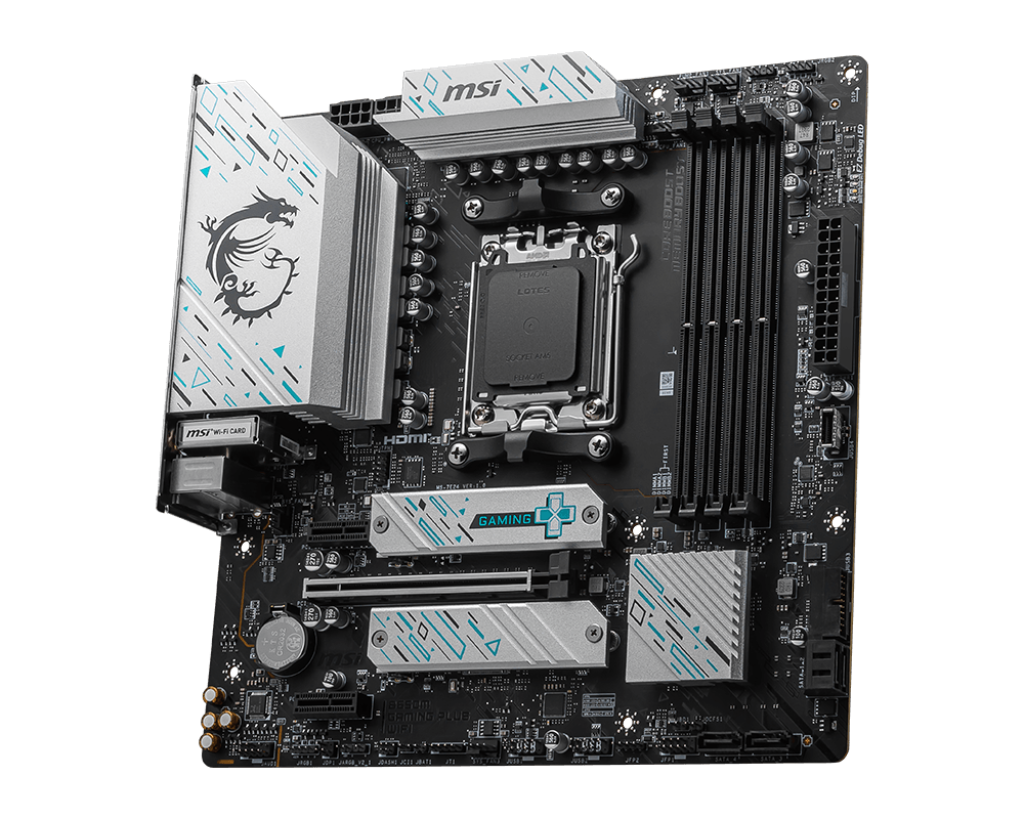 MSI B650M Gaming Plus WIFI Motherboard - Socket AM5 - Core Components by MSI The Chelsea Gamer