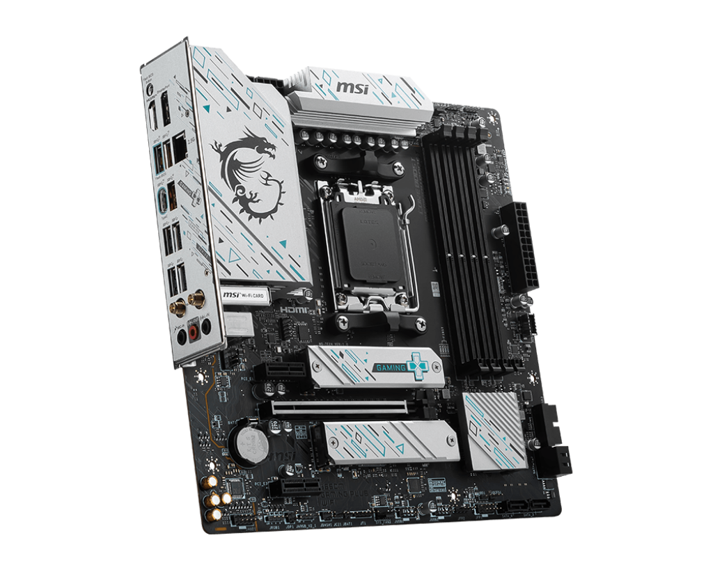 MSI B650M Gaming Plus WIFI Motherboard - Socket AM5 - Core Components by MSI The Chelsea Gamer