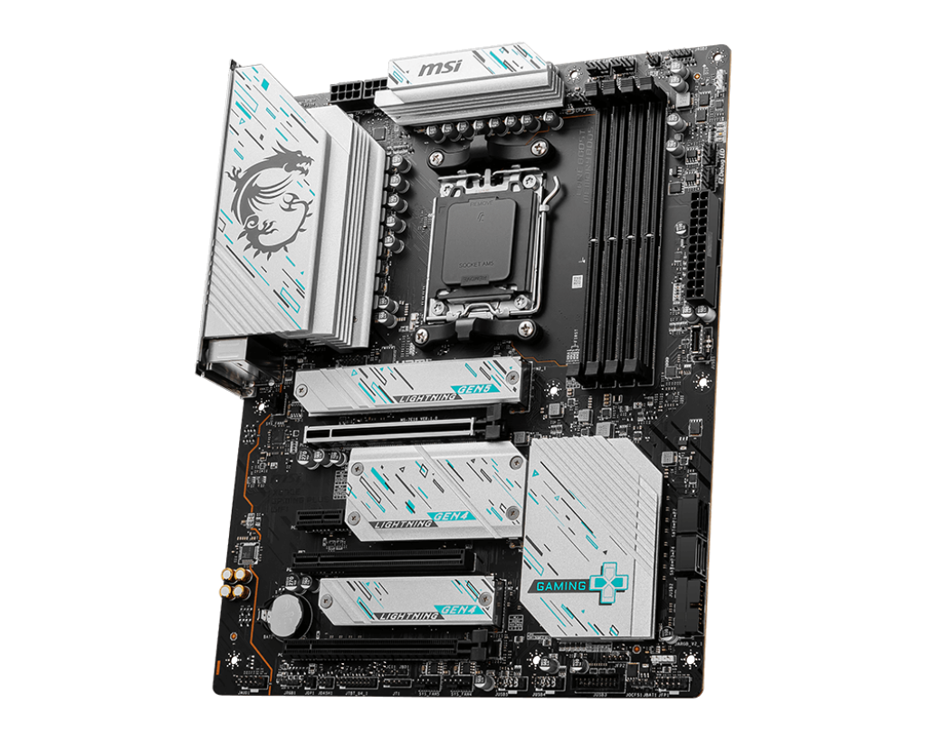 MSI X670E Gaming Plus WIFI Motherboard - Socket AM5 - Core Components by MSI The Chelsea Gamer