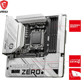MSI B650M Project Zero Motherboard - Socket AM5 - Core Components by MSI The Chelsea Gamer