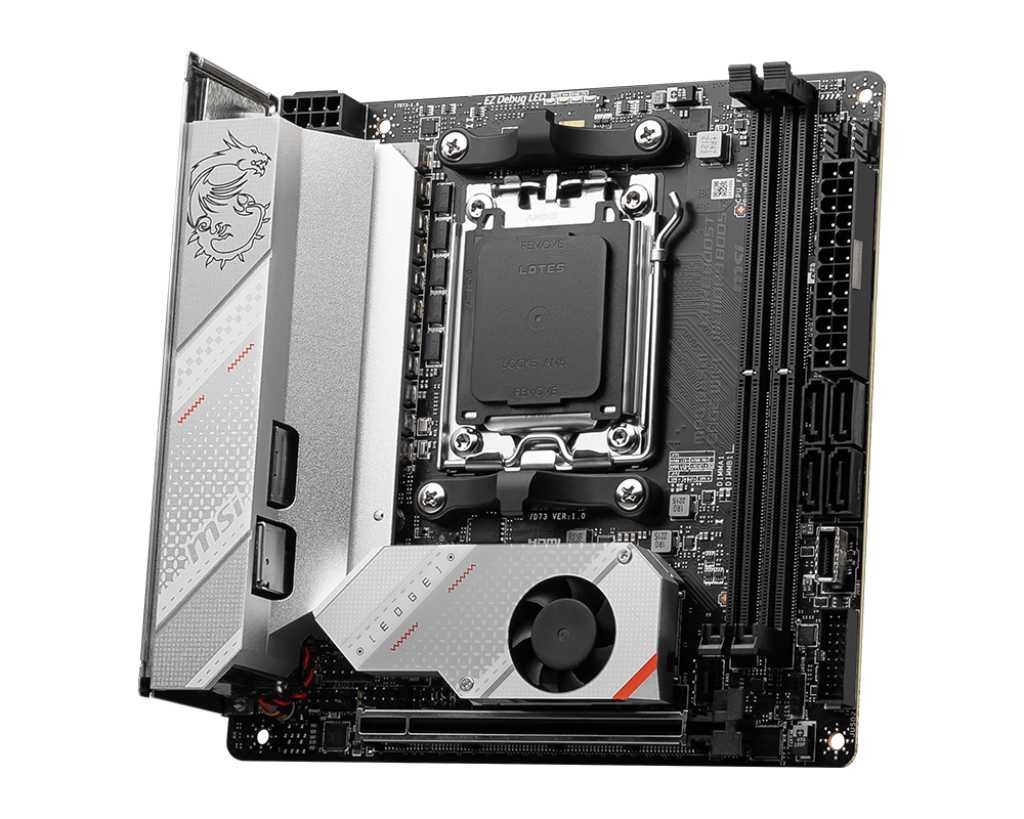 MSI MPG B650I Edge WIFI Motherboard - Socket AM5 - Core Components by MSI The Chelsea Gamer