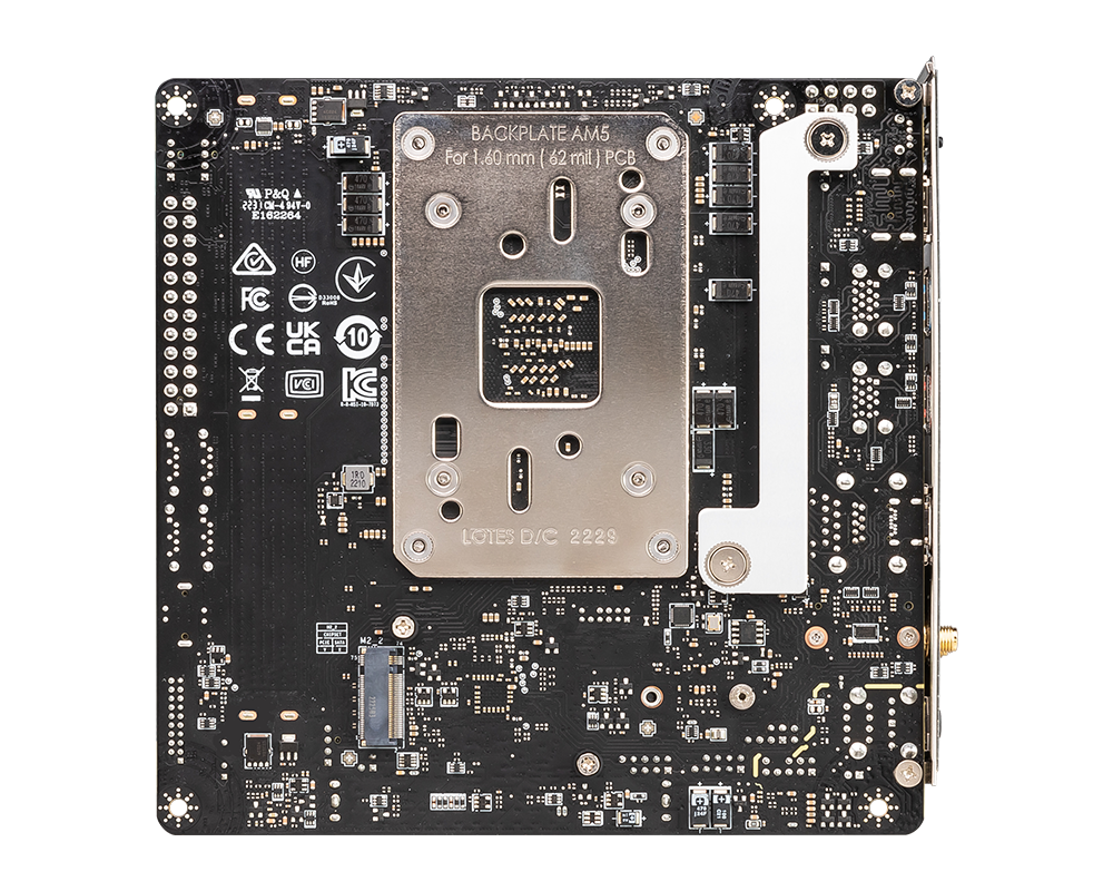 MSI MPG B650I Edge WIFI Motherboard - Socket AM5 - Core Components by MSI The Chelsea Gamer