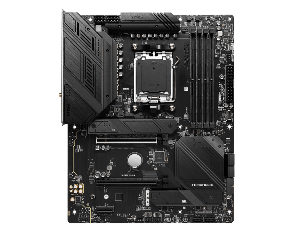 MSI MAG B650 Tomahawk WIFI Motherboard - Socket AM5 - Core Components by MSI The Chelsea Gamer
