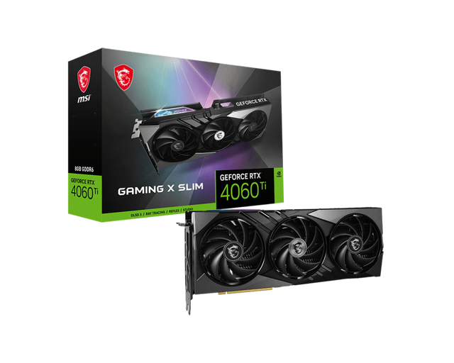 MSI GeForce RTX™ 4060 Ti GAMING X SLIM 8G Graphics Card - Core Components by MSI The Chelsea Gamer