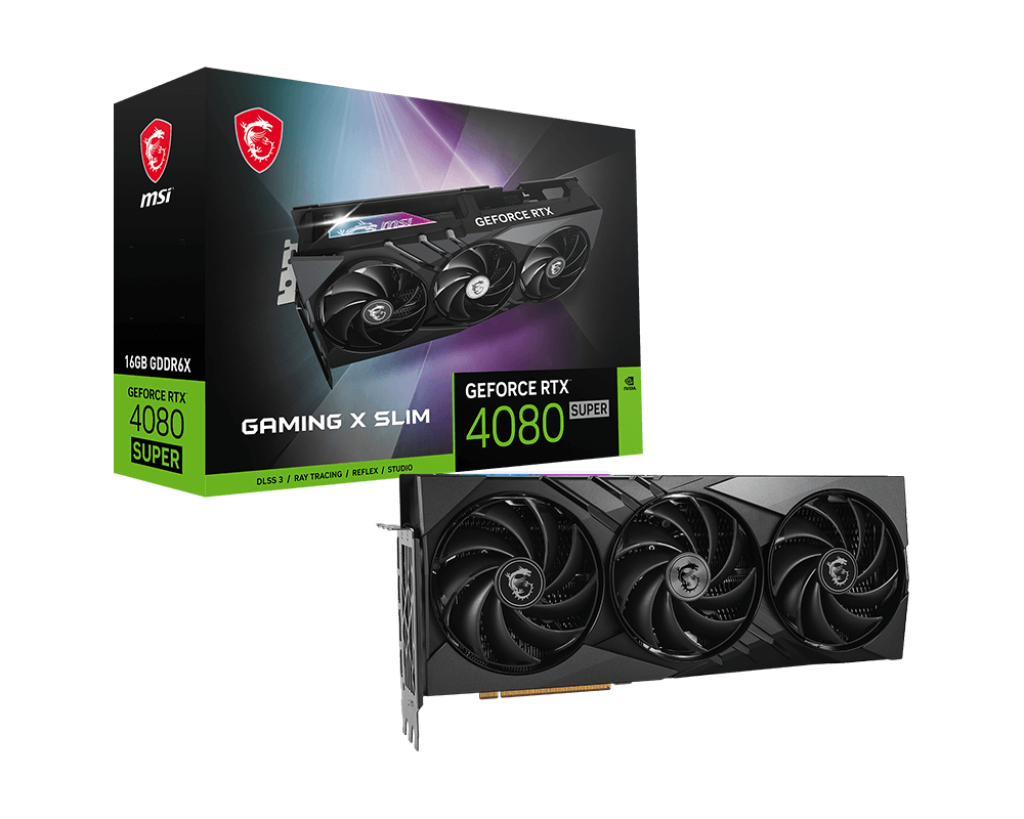 MSI GeForce RTX™ 4080 SUPER 16G GAMING X SLIM Graphics Card - Core Components by MSI The Chelsea Gamer