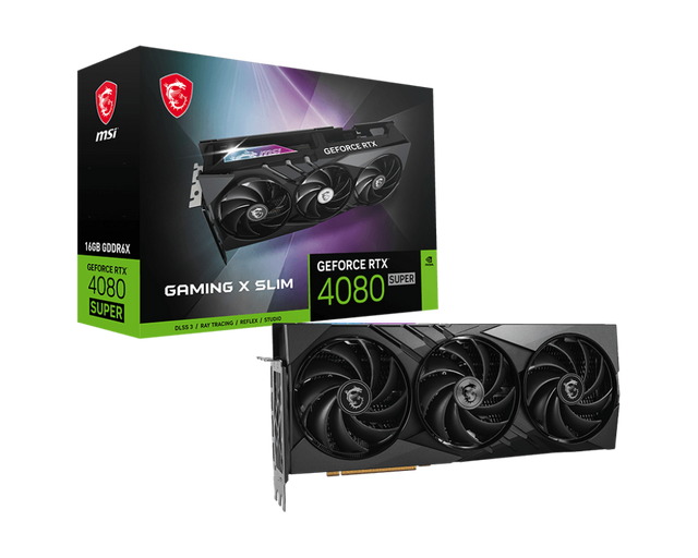 MSI GeForce RTX™ 4080 SUPER 16G GAMING X SLIM Graphics Card - Core Components by MSI The Chelsea Gamer