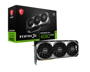 MSI GeForce RTX™ 4080 SUPER 16G VENTUS 3X OC Graphics Cards - Core Components by MSI The Chelsea Gamer