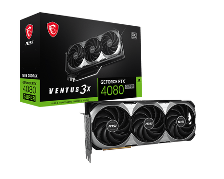 MSI GeForce RTX™ 4080 SUPER 16G VENTUS 3X OC Graphics Cards - Core Components by MSI The Chelsea Gamer