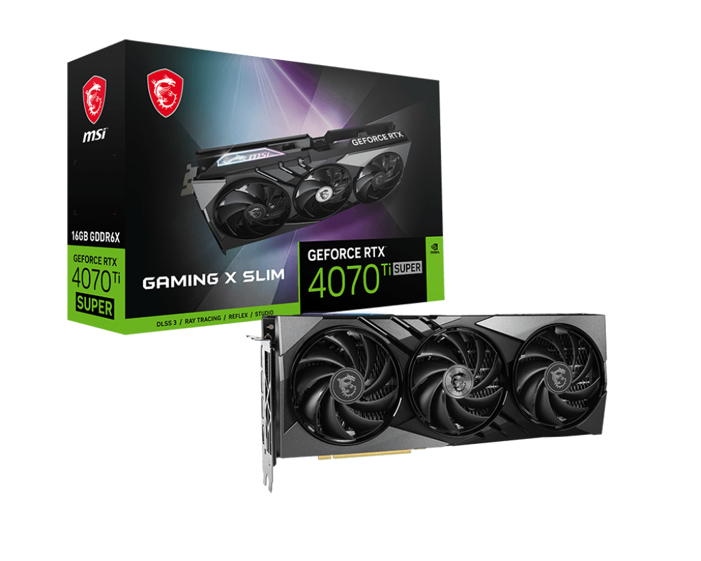 MSI GeForce RTX™ 4070 Ti SUPER 16G GAMING X SLIM Graphics Card - Core Components by MSI The Chelsea Gamer