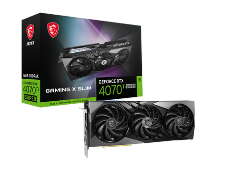 MSI GeForce RTX™ 4070 Ti SUPER 16G GAMING X SLIM Graphics Card - Core Components by MSI The Chelsea Gamer