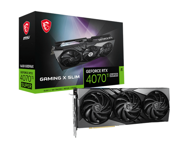 MSI GeForce RTX™ 4070 Ti SUPER 16G GAMING X SLIM Graphics Card - Core Components by MSI The Chelsea Gamer