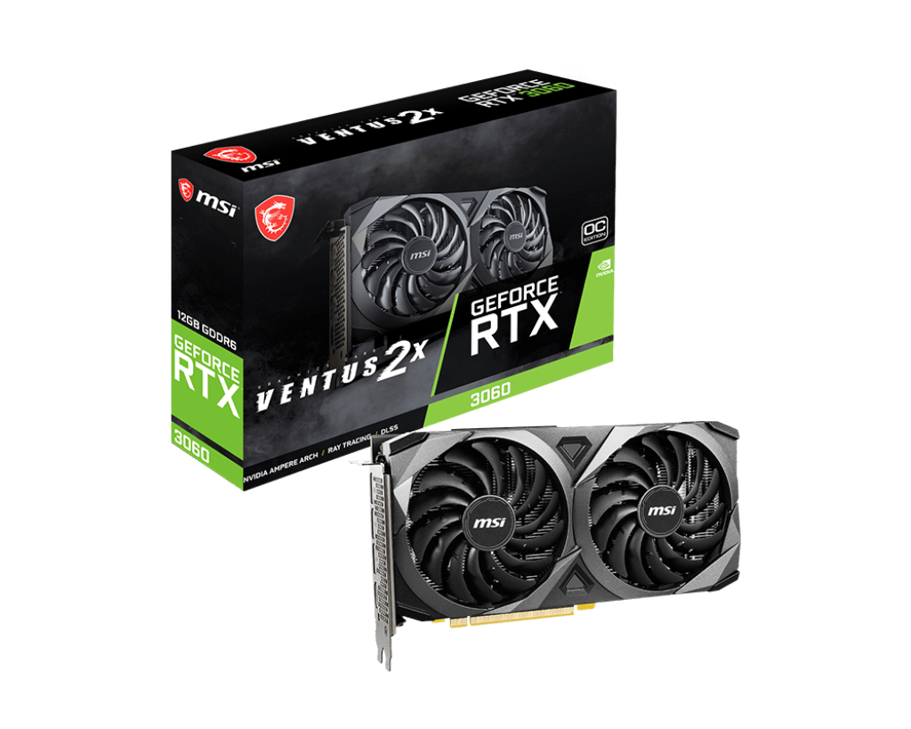 MSI GeForce RTX™ 3060 VENTUS 2X 12G OC Graphics Card - Core Components by MSI The Chelsea Gamer