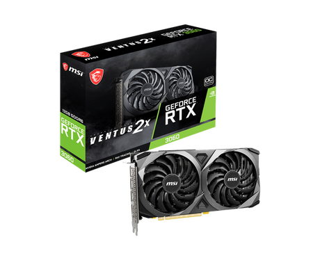 MSI GeForce RTX™ 3060 VENTUS 2X 12G OC Graphics Card - Core Components by MSI The Chelsea Gamer