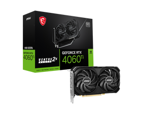 MSI GeForce RTX™ 4060 Ti VENTUS 2X BLACK 8G OC Graphics Card - Core Components by MSI The Chelsea Gamer