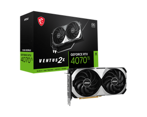 MSI GeForce RTX™ 4070 Ti VENTUS 2X 12G OC Graphics Card - Core Components by MSI The Chelsea Gamer
