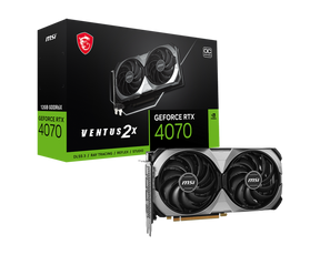 MSI GeForce RTX™ 4070 VENTUS 2X E 12G OC Graphics Card - Core Components by MSI The Chelsea Gamer
