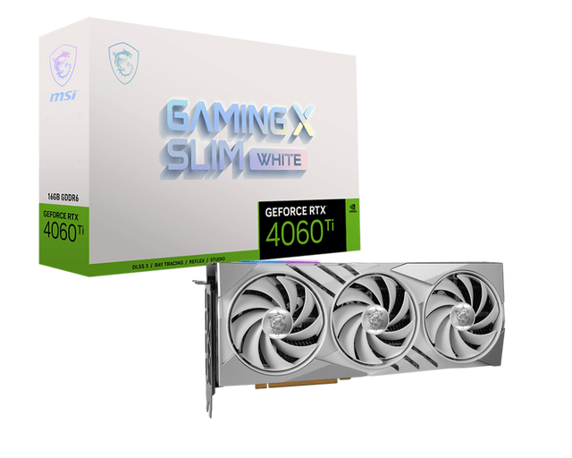MSI GeForce RTX™ 4060 Ti GAMING X Slim White 16G Graphics Card - Core Components by MSI The Chelsea Gamer