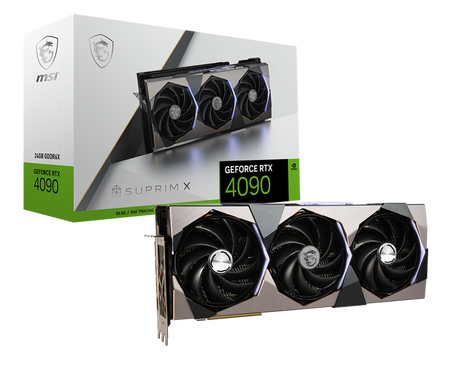 MSI GeForce RTX™ 4090 SUPRIM X 24G Graphics Card - Core Components by MSI The Chelsea Gamer