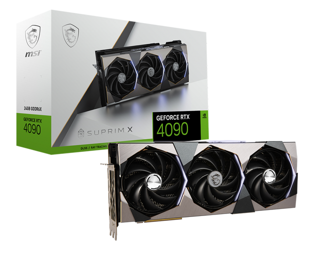 MSI GeForce RTX™ 4090 SUPRIM X 24G Graphics Card - Core Components by MSI The Chelsea Gamer