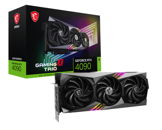 MSI GeForce RTX™ 4090 GAMING X TRIO 24G Graphics Card - Core Components by MSI The Chelsea Gamer