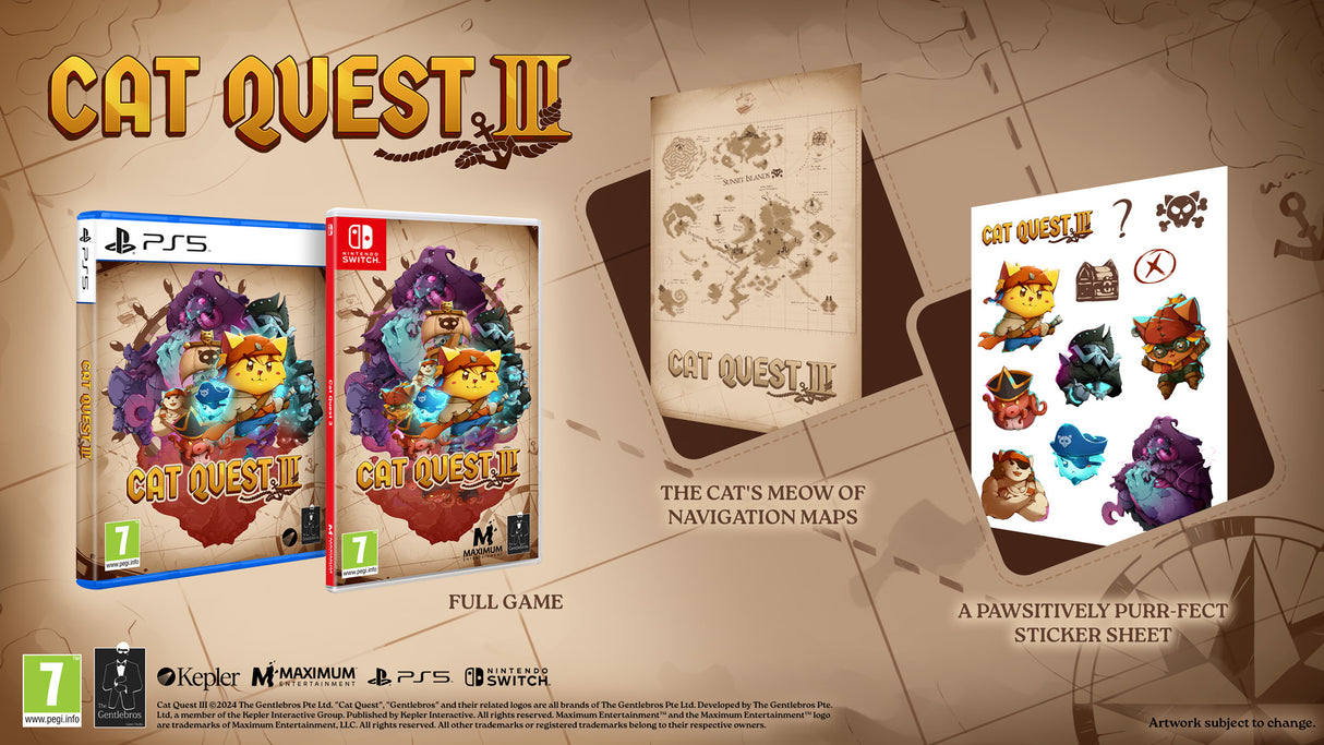 Cat Quest III - PlayStation 5 - Video Games by Maximum Games Ltd (UK Stock Account) The Chelsea Gamer