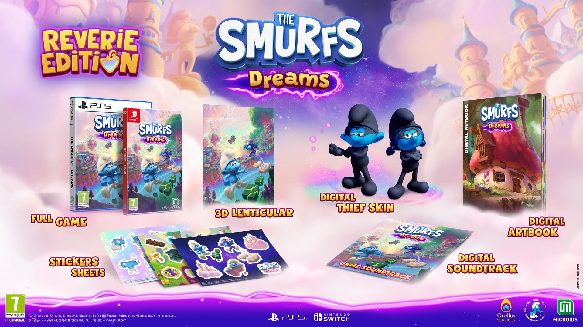 The Smurfs: Dreams - Reverie Edition - PlayStation 5 - Video Games by U&I The Chelsea Gamer
