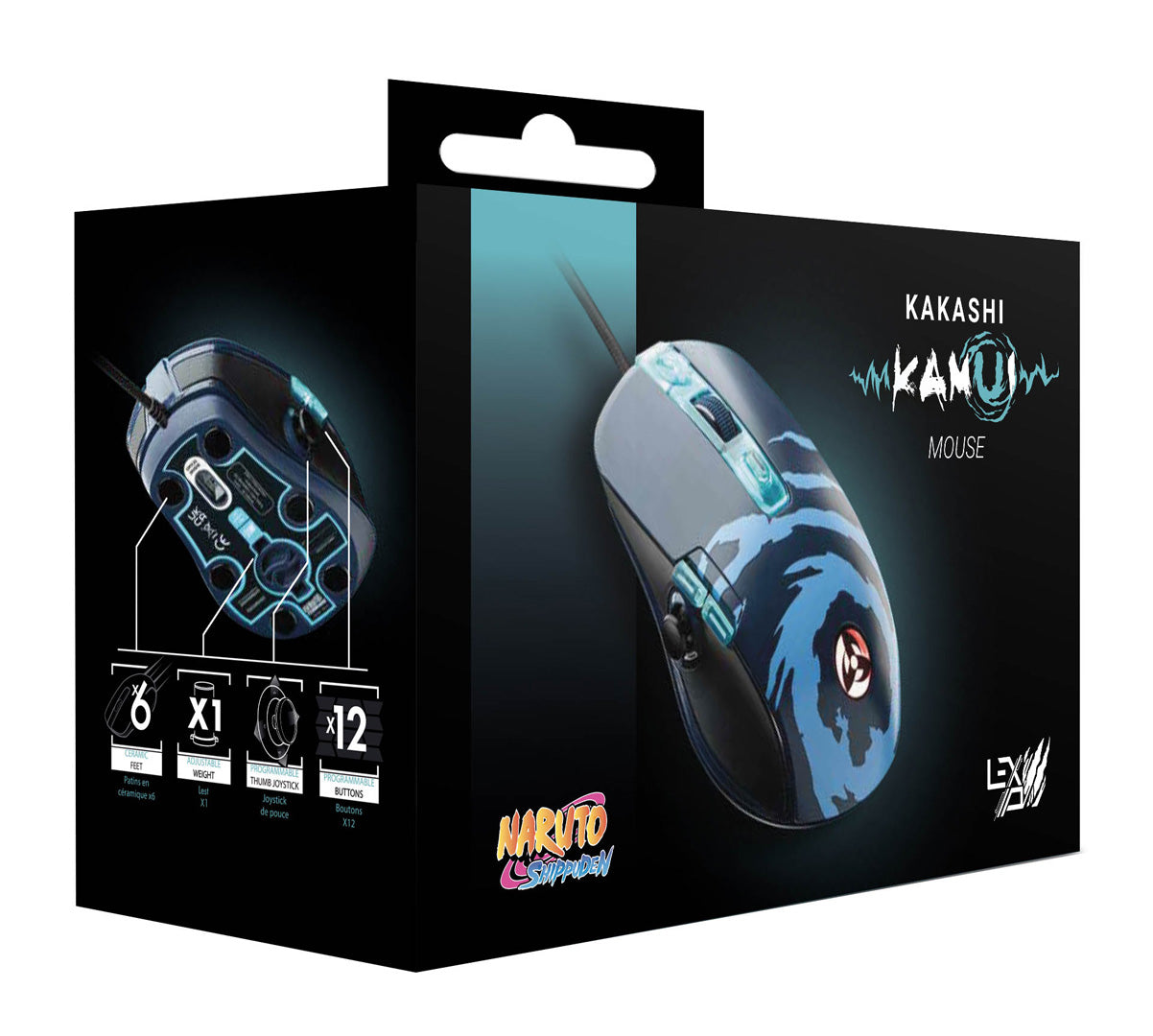 LEXIP Naruto Shippuden Kakashi Kamui Mouse - Mice by LEXIP The Chelsea Gamer