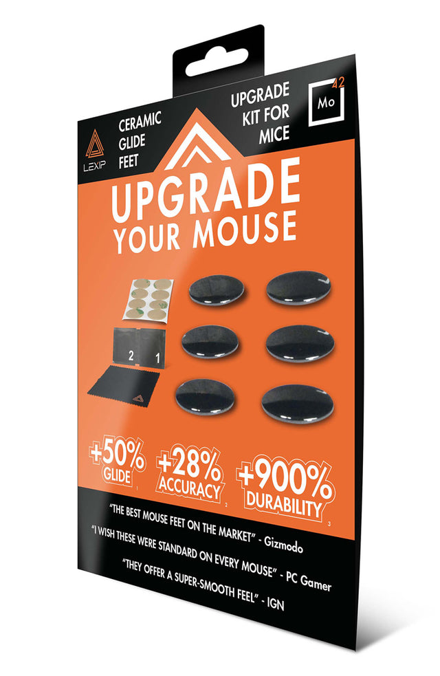 LEXIP MO42  - Set Of 6 Ceramic Mouse Pads - Console Accessories by LEXIP The Chelsea Gamer
