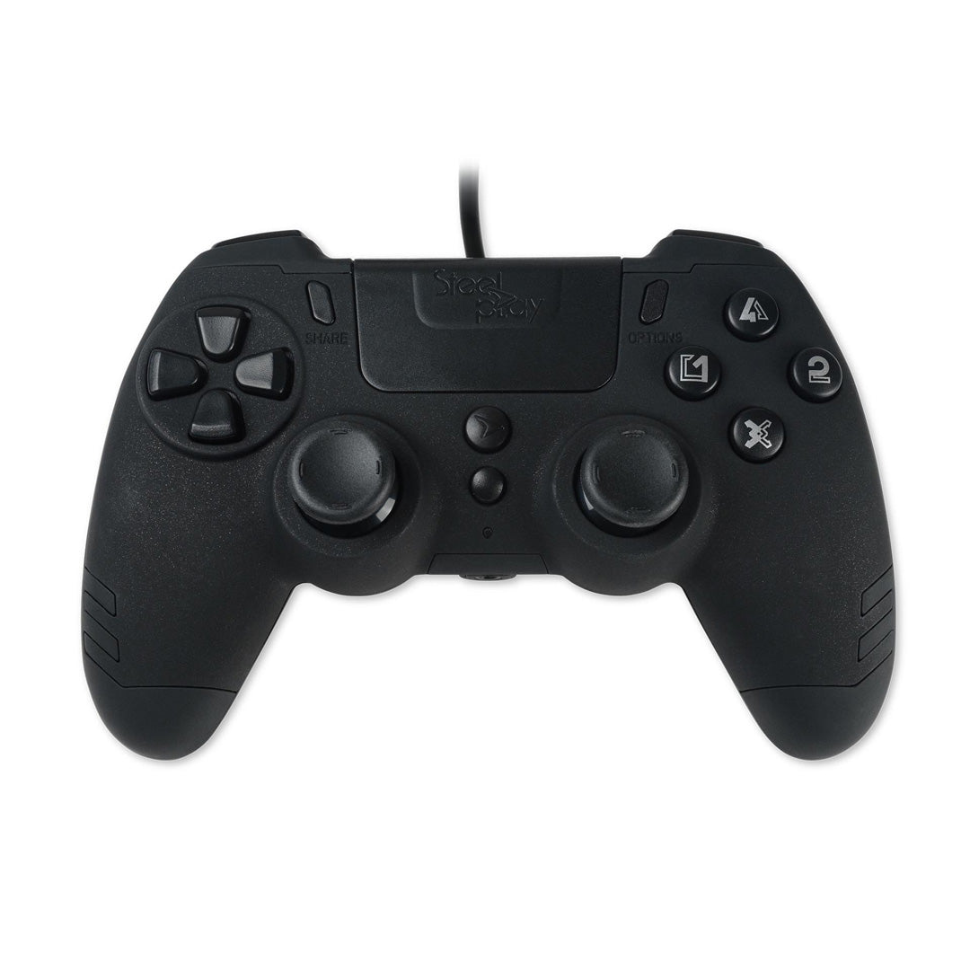 LEXIP SteelPlay Slim Pack Wired Controller - Ebony Black - Console Accessories by LEXIP The Chelsea Gamer