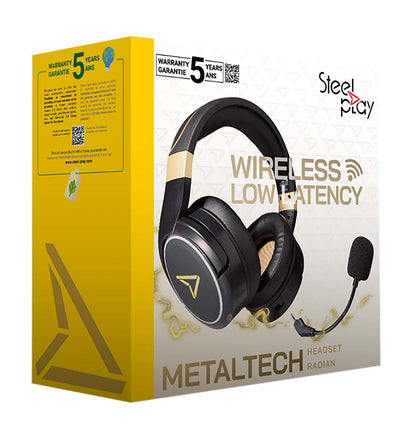 LEXIP SteelPlay MetalTech Wireless Low Latency Headset - Radiance - Console Accessories by LEXIP The Chelsea Gamer