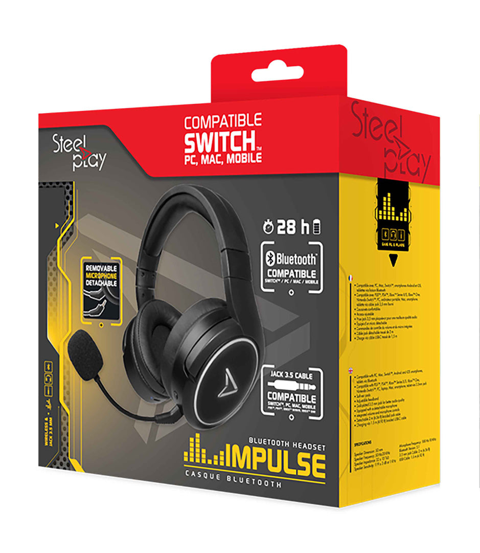 LEXIP SteelPlay Bluetooth Impulse Headset - Console Accessories by LEXIP The Chelsea Gamer