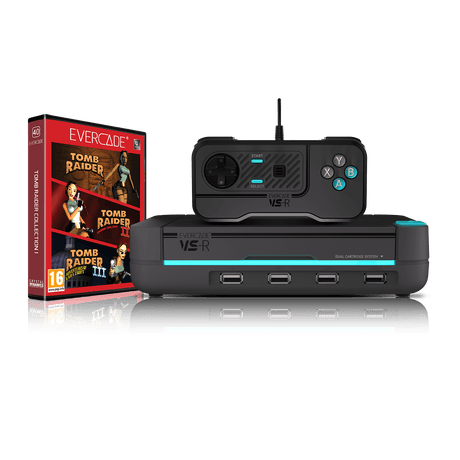 Evercade VS-R - Including Tomb Raider - Console pack by Blaze The Chelsea Gamer