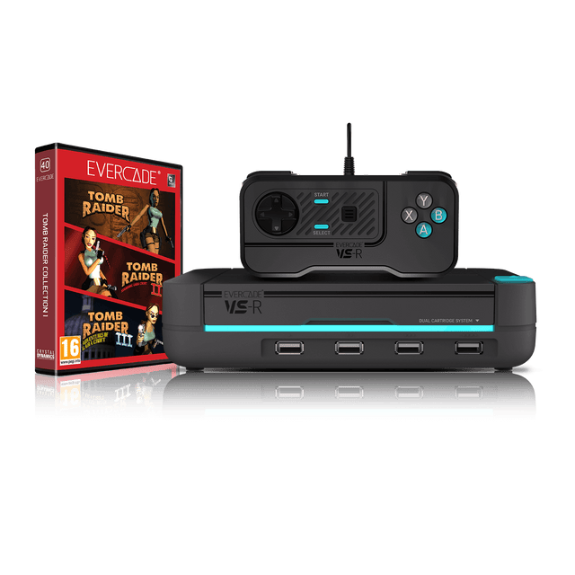 Evercade VS-R - Including Tomb Raider - Console pack by Blaze The Chelsea Gamer