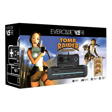 Evercade VS-R - Including Tomb Raider - Console pack by Blaze The Chelsea Gamer