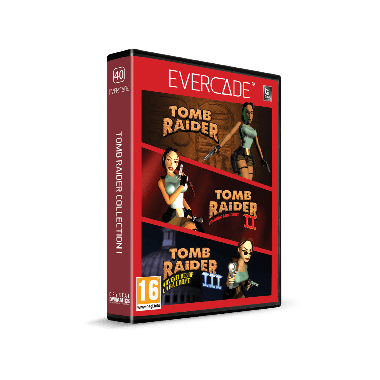 Evercade VS-R - Including Tomb Raider - Console pack by Blaze The Chelsea Gamer