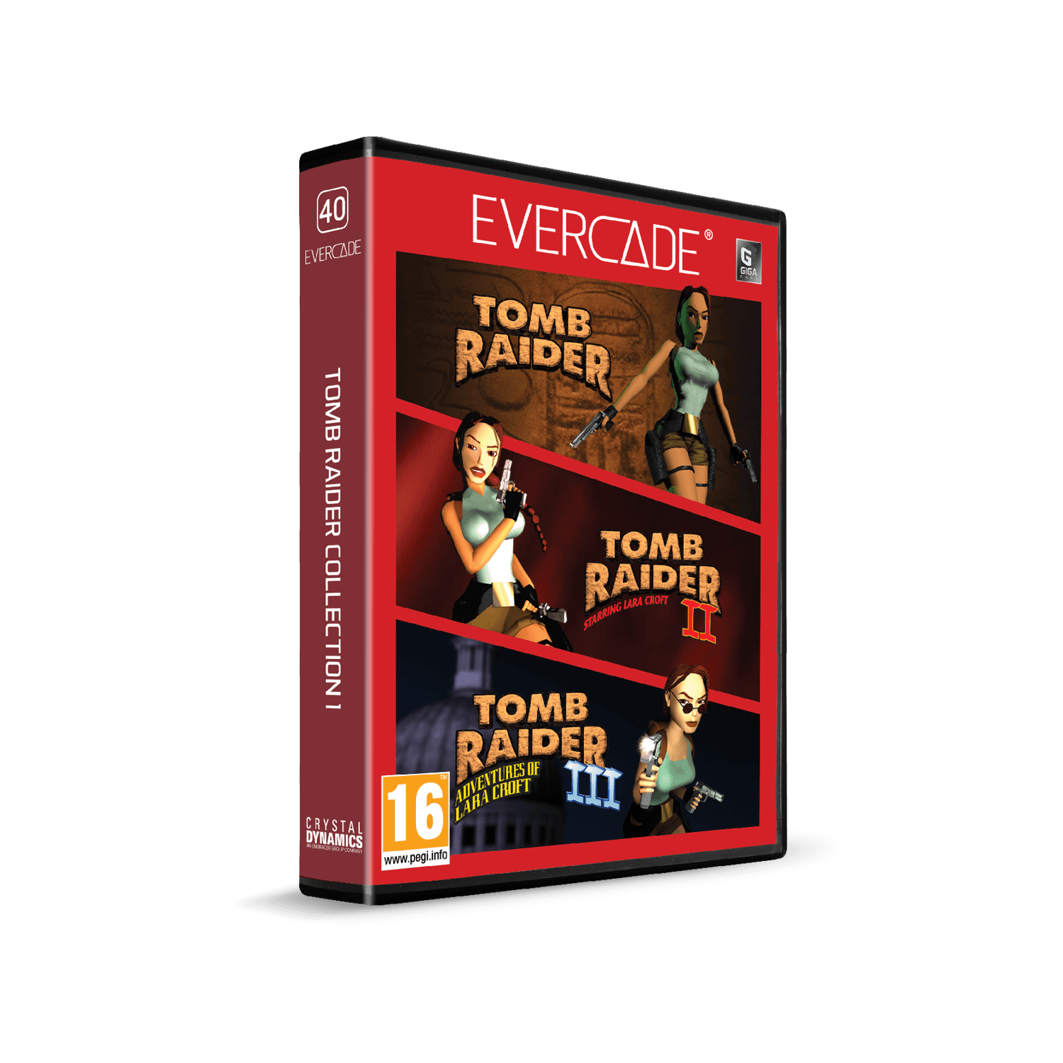 Evercade VS-R - Including Tomb Raider - Console pack by Blaze The Chelsea Gamer